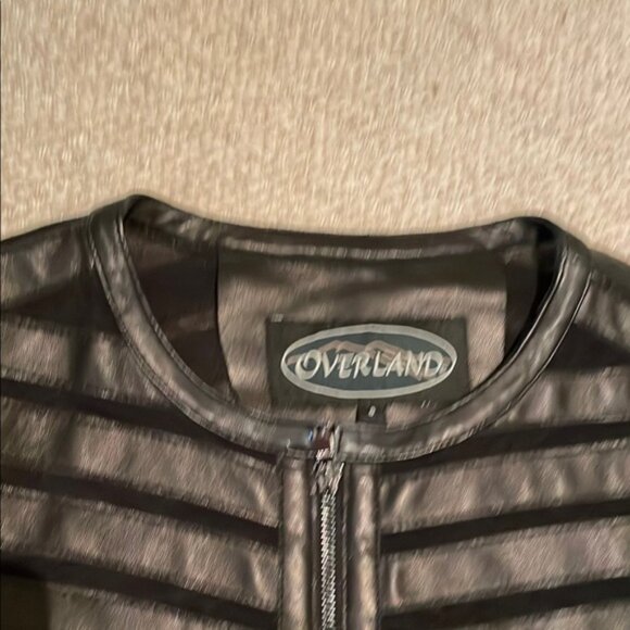Overland Black Lamb Skin Jacket, S, excellent condition, cropped - Picture 2 of 9